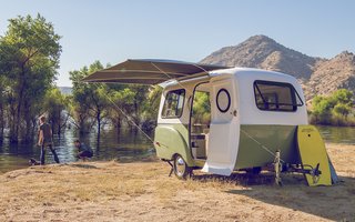 This California–Made Camper Is All You Need to Get Your Adventures Going - Photo 1 of 7 - The HC1 camper is equipped with marine-quality parts and accessories that have been personally tested by the Happier Camper team.