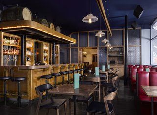 In The Resting Room, master distiller Jake Burger and a team of instructors create their gin in two 30-liter copper stills on-site. You can also test out a curated selection of international spirits that have been aged in handmade barrels that sit above the bar.