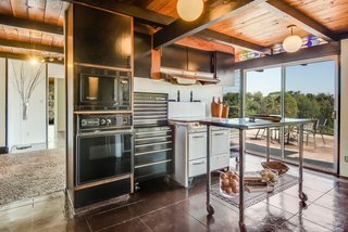  If you look carefully, you’ll see subtle sections of stained glass throughout the house, which was possibly created by the original architect himself. 