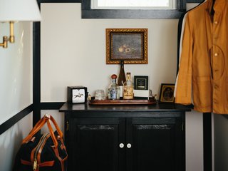  In each room, you’ll also find a custom sideboard that stocks local drinks and snacks. The equestrian-inspired theme holds strong in each of the rooms. 