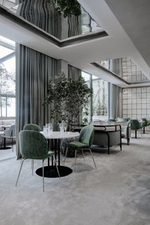 The Revived Maison du Danemark Brings Two New Danish Restaurants to Paris - Photo 2 of 9 - Flora Danica offers an abundance of natural light and direct access to the terrace from the large, Scandinavian-style dining room. 
