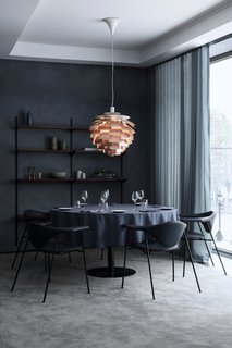 The Revived Maison du Danemark Brings Two New Danish Restaurants to Paris - Photo 9 of 9 - Also part of GUBI’s furniture collection are the dining chairs, which are four-legged metal versions of their original Masculo Collection. This variation allows for a more comfortable, lighter seating option than the original. 