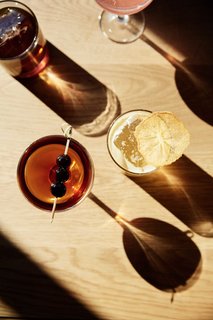 A Modern Mountain Lodge That Will Make You Love Winter Like Never Before - Photo 9 of 13 - Inspired by the history of mountain cuisine, the restaurant references sophisticated Swiss fare, while instilling a relaxed, après-ski mood.