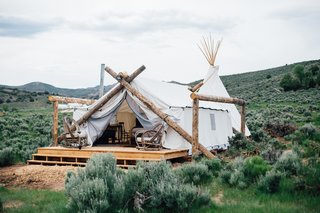 Get the Modern Camping Experience You Crave at One of These New Secluded Retreats - Photo 5 of 11 - Vail’s property sits on 1,000 acres of working ranch land that features horseback riding trails, an onsite winery, and opportunities for hiking and fly fishing. It’s about 25 miles from Vail Village and 15 miles from Beaver Creek. 