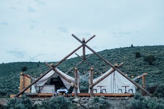 Get the Modern Camping Experience You Crave at One of These New Secluded Retreats - Photo 11 of 11 - Vail’s Three Peaks Lodge also serves as a place where visitors can come together for drinks, dinner, some serious relaxing in an incredible natural setting. 