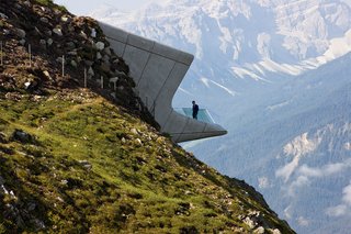 Messner Mountain Museum by Zaha Hadid Architects