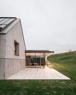 A Former Wine Press House Becomes a Modern Vineyard Home - Photo 3 of 14 -
