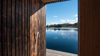 A Floating Sauna In Sweden - Photo 6 of 7 -
