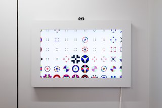 Dutch Graphic Design Master Karel Martens Opens His First Solo U.S. Exhibition - Photo 3 of 4 - Karel Martens, <i>Icon Viewer</i>, 2015. Software application. Edition of 5.