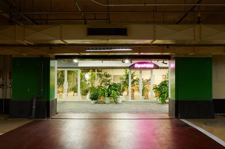 A Surprise Hides in this Tokyo Parking Garage - Photo 1 of 6 - Inside an unassuming parking garage, architect Nobuo Araki and Hiroshi Fujiwara have created a surprise-filled shopping experience.