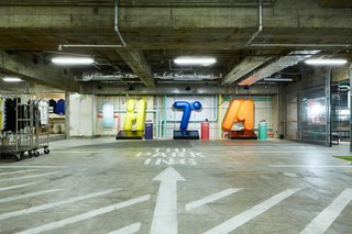 A Surprise Hides in this Tokyo Parking Garage - Photo 6 of 6 - Shoppers at Park-ing Ginza will find selections from Nike, Off White, and Pintrill, among others. 