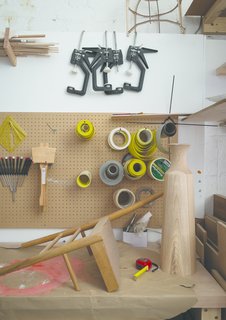 A few of the tools of the trade at the Pinch studio in South London.