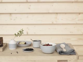 Each morning will begin with a breakfast of traditional Nordic fare, including rye bread and berries from Food from Finland, served in custom ceramic tableware by Nathalie Lahdenmaki. 
