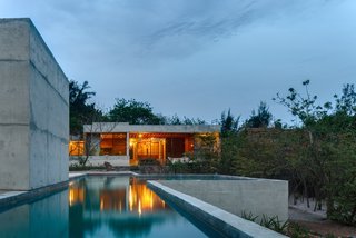 An Eco-Friendly Getaway Built With the Future in Mind - Photo 6 of 7 - The house is laid out as a linear series of structures.