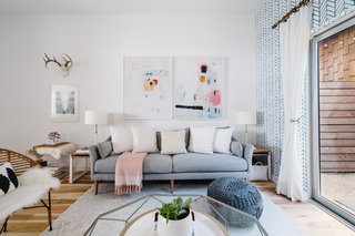 Sustainability is the Centerpiece of This New Austin Development - Photo 4 of 6 - Each house's interior is tailored to its resident, like this one styled by Christine Turknett Interiors. Residents could choose from a variety of finishes including the color palette and the wood species of the flooring. 