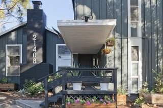 In California's Topanga Canyon, Lara and Chad Hogan used their creative backgrounds to transform a 1948 cabin with a 1960s post-and-beam addition into a personalize family home—and developed a design business in the process.