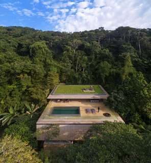 This São Paulo jungle oasis by Studio MK27 was chosen for the completed residential category. 