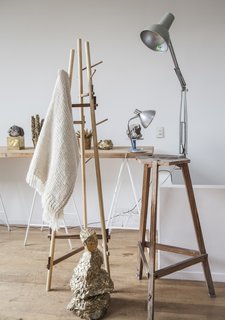 Will the Furniture Revolution Be Livestreamed? - Photo 1 of 4 - Inspired by tight Japanese joinery, the solid wood Sticotti Coat Rack can be assembled at home with no nails. It will retail for $270. 