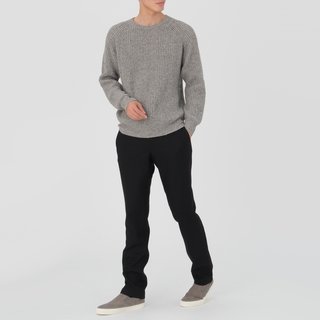 Every Fiber of Muji’s New Clothing and Apparel Line Can Be Yours for $80 or Less - Photo 3 of 6 - Men’s Rib Knitted Pullover, $59