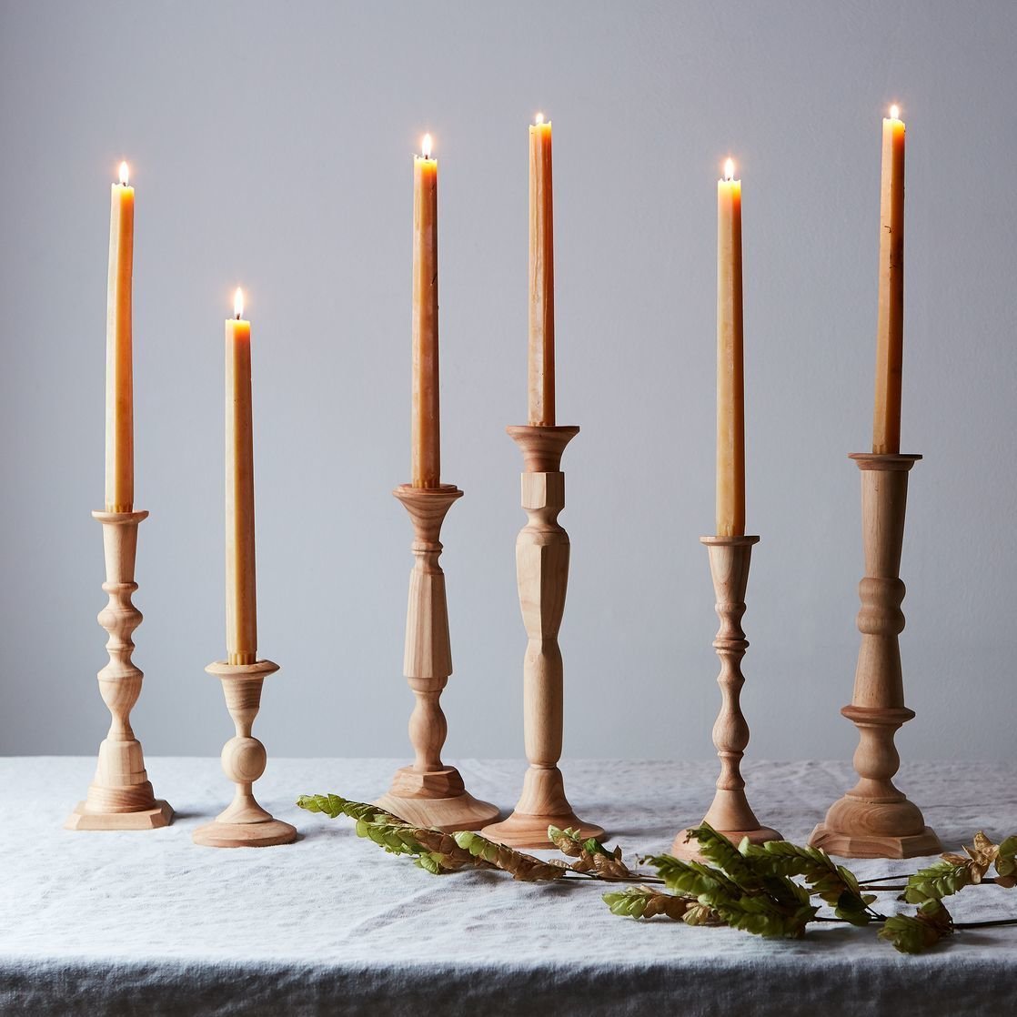 Sir Madam Wood Candlesticks by Food52 Dwell