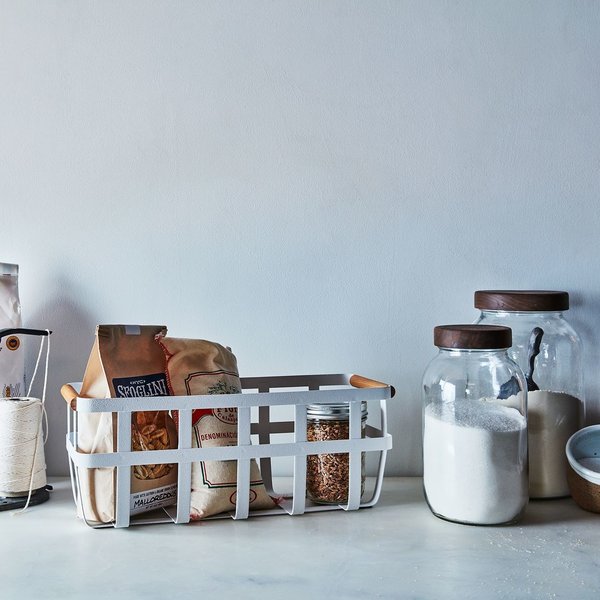 Discover The Best Wire Potato Storage Basket S On Dwell Steel Wood Storage Basket