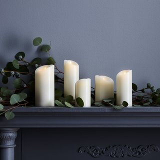 Although a lot of us tend to think a romantic evening isn't complete without candles, these can certainly be a problem with little ones running around. Thankfully, you can still enjoy the beloved calming glow with faux flameless candles. This option will save on replacement costs and also offer a higher level of safety for your children.