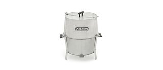 The Old Smokey Charcoal Grill had some minor build quality issues, but there's something distinctly charming about its look. (<span style="line-height: 1.8;">Amazon: $63.95)</span>