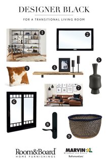 Diagnosing Your Designer Black Style: Three Rooms, Three Ways - Photo 3 of 3 -