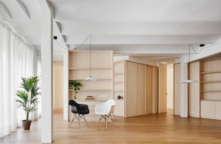 The aim of the project was to make the apartment new again, without significant setting or character changes. 