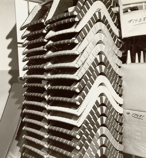 650 Line Lounge Chairs by Jens Risom, c. 1946. Image from the Knoll Archive.