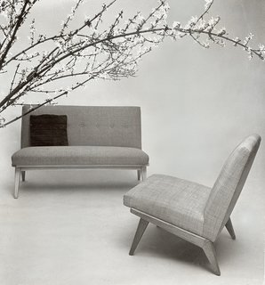 Jens Risom's early designs for Knoll, c. 1940s. Image from the Knoll Archive.