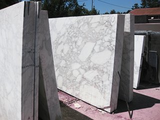 Quarry to Table: A Story in Stone - Photo 5 of 13 - Marble slabs being acclimatized, prior to production, 2013. Photography by Knoll.