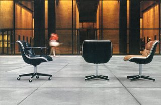 Knoll Inspiration: In Conversation With Jon Naar - Photo 2 of 10 - One of Jon Naar’s photographs for The Pollock Chairs brochure, 1973.