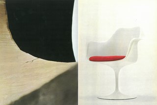 Knoll Inspiration: In Conversation With Jon Naar - Photo 4 of 10 - Left: Eero Saarinen's TWA Center at JFK Airport in New York, New York. Right: Eero Saarinen’s Tulip Arm Chair.