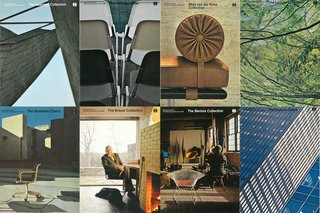 Knoll Inspiration: In Conversation With Jon Naar - Photo 10 of 10 - Examples of Jon Naar photographs on Massimo Vignelli-designed Knoll brochure covers, c. 1970s. 