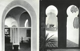 Yves Vidal filled the rooms and courtyards of York Castle with artifacts of African, Middle Eastern, and Asian origin. 