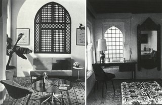 In the bedrooms and lounge areas, modern furniture was keenly balanced with oriental art and design. 