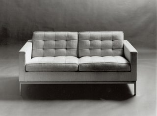 Introducing New Designs Inspired by a Century of Florence Knoll - Photo 2 of 9 - Florence Knoll viewed designs like her 1954 Settee as the "meat and potatoes" of the office. Image from the Knoll Archive