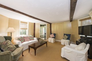 Perhaps this living area could be where you read a Kurt Vonnegut novel, given that he also stayed here. 