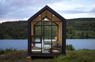 Although the team states that a Mono can be placed anywhere in North America without a permit—like a backyard—a place with a view is preferred. 