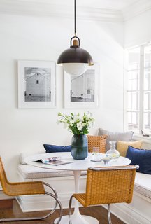 "I always like to shoot the kitchen, dining, and living room, and at least one bathroom and one bedroom," Neustadt notes. This gives the client enough options for either putting their home on the market, or pitching it to a publication. 