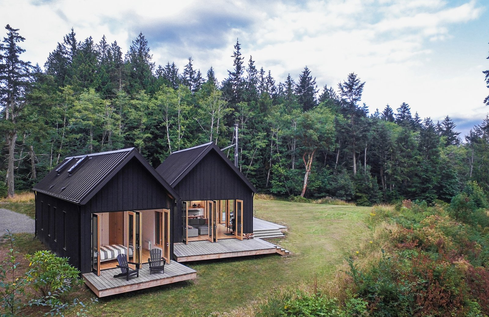 A Forest Retreat in Washington Takes Cues From Scandinavian Design