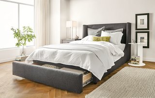 How to Furnish a Small-Space Bedroom - Photo 4 of 8 -