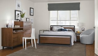 How to Furnish a Small-Space Bedroom - Photo 2 of 8 -