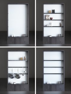 The functionality of the wall is adaptable, and can be easily and quickly changed by the user.