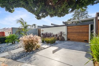 With a street presence that's modest in scale, 1027 Duncan Street exemplifies the post-and-beam construction that's typically found in Eichlers.