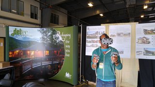 Immersive virtual reality tours are offered at Deltec’s Asheville headquarters – with plans to expand to non-local audiences.