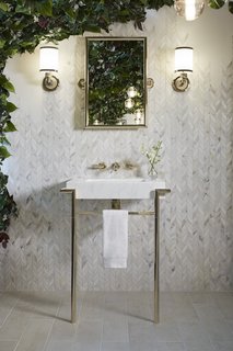 KALLISTA, Laura Kirar Marble Console Table
