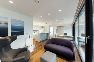 Coodo's glass walls let in a lot of natural light.