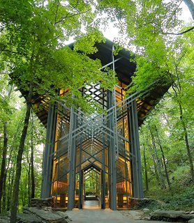 10 Modern Wedding Venues That Will Make Your Big Day Unforgettable - Photo 8 of 10 - Thorncrown Chapel, Eureka Springs, Arkansas
